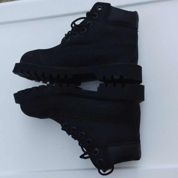 Other - Timberland Black Lace-Up Boots